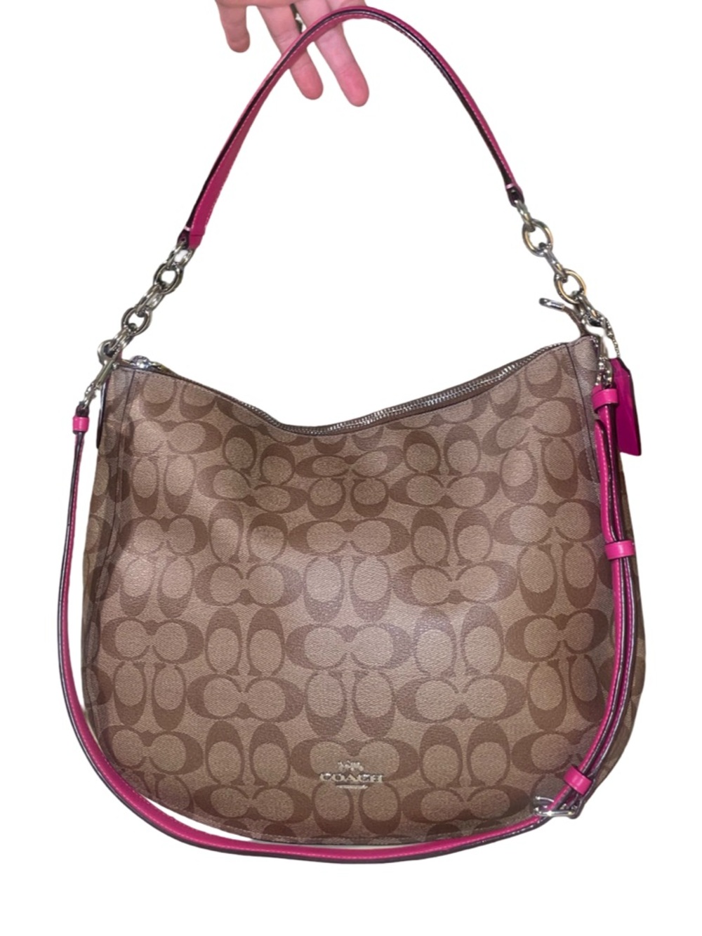 Coach Signature Elle Hobo Shoulder Bag 🥳 - Picture 3 of 10